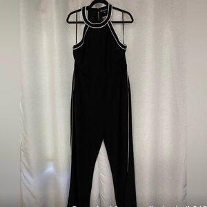 Black Sleeveless Jumpsuit